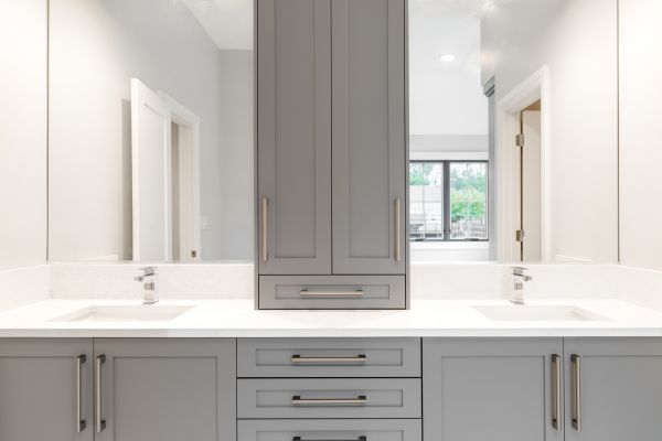 Bathroom Cabinet Refacing in Rowlett