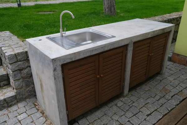 Exterior Cabinet Installation in Rowlett